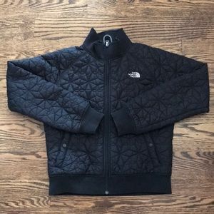 Women’s The North Face quilted jacket black large